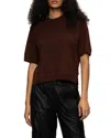 Sanctuary Perfect Sweater Tee In Brown