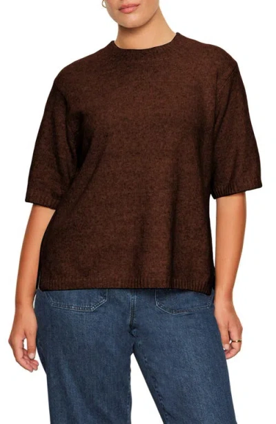 Sanctuary Perfect Sweater Tee In Brown