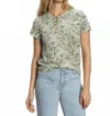 Sanctuary Perfect Tee In Adorned Adore In Green