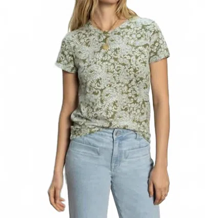Sanctuary Perfect Tee In Adorned Adore In Green
