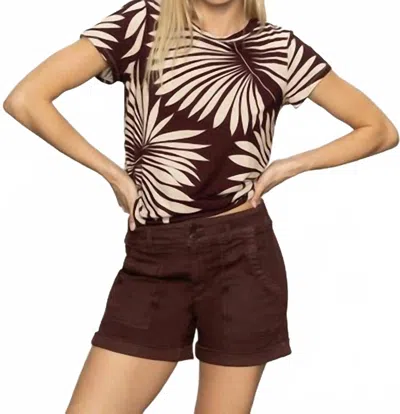 SANCTUARY PERFECT TEE IN MESA PALM
