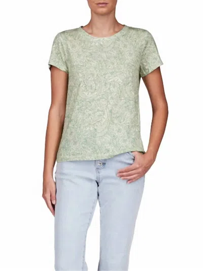 Sanctuary Perfect Tee In Mosaic In Green