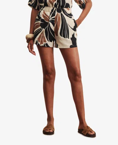 Sanctuary Petite Good Time Pull-on Shorts In Multi