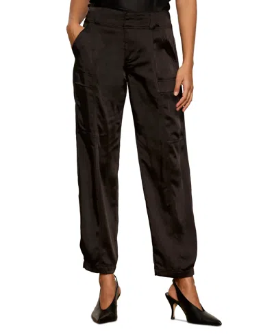 Sanctuary Petite Sahara Satin Going-out Pants In Multi