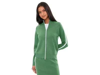 Sanctuary Places To Be Knit Track Jacket In Green