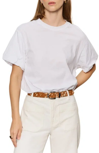 Sanctuary Pleated Bubble Top In White