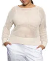 Sanctuary Open Stitch Sweater In Muslin