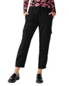 Sanctuary Polished Cargo Ankle Pants In Black