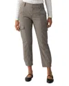 Sanctuary Polished Cargo Pants In Compact Houndstooth In Compact Ho