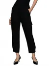Sanctuary Polished Cargo Pants In Black In Black