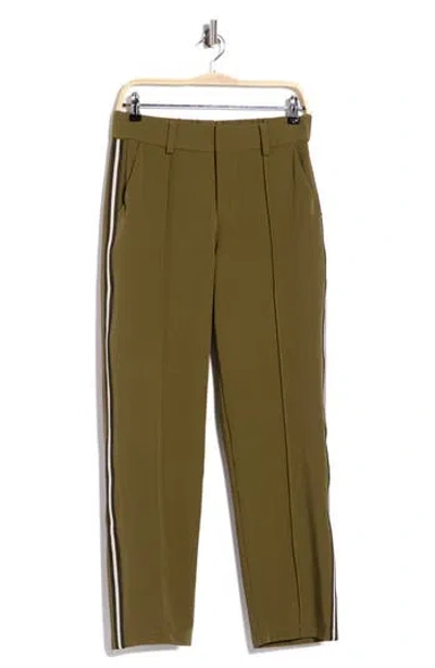 Sanctuary Polished Tapered Pants In Fatigue