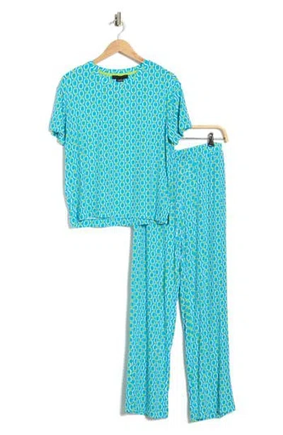 Sanctuary Print Pajamas In Blue