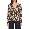 Sanctuary Women's Printed Long-sleeve T-shirt In Brown