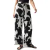 Sanctuary Print Wide Leg Pants In Spring Sha