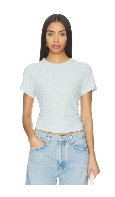 Sanctuary Pucker Up Perfect Tee In Blue