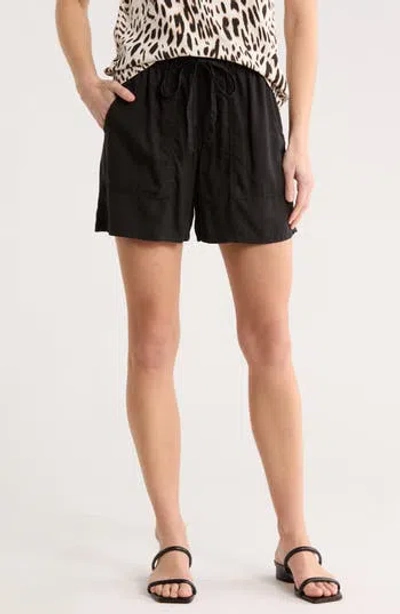 Sanctuary Pull-on Shorts In Washed Bla