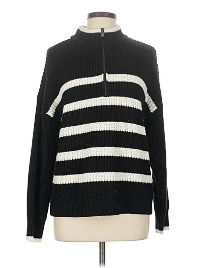 Pre-owned Sanctuary Pullover Sweater In Black