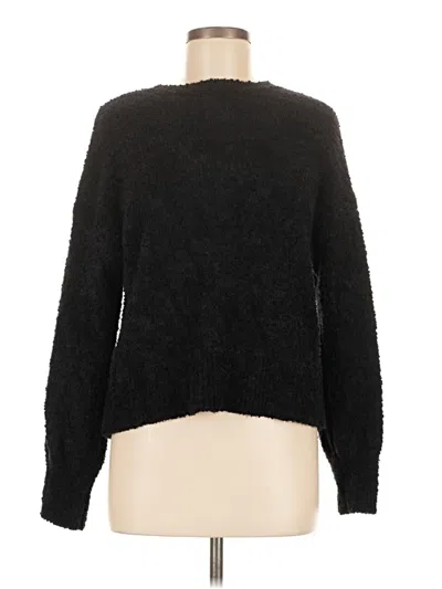 Pre-owned Sanctuary Pullover Sweater In Black