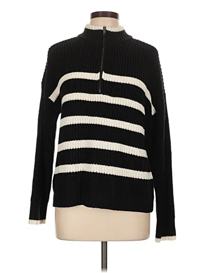 Pre-owned Sanctuary Pullover Sweater In Black