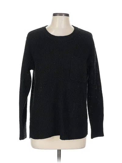 Pre-owned Sanctuary Pullover Sweater In Black