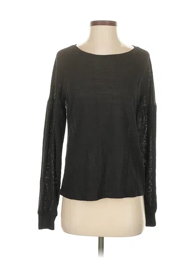 Pre-owned Sanctuary Pullover Sweater In Black