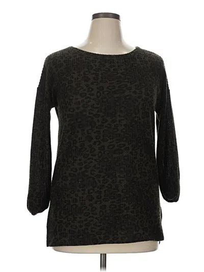 Pre-owned Sanctuary Pullover Sweater In Black