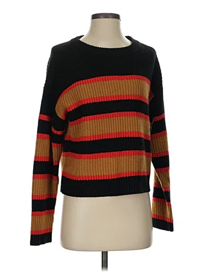 Pre-owned Sanctuary Pullover Sweater In Black