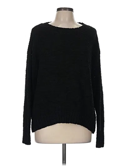 Pre-owned Sanctuary Pullover Sweater In Black