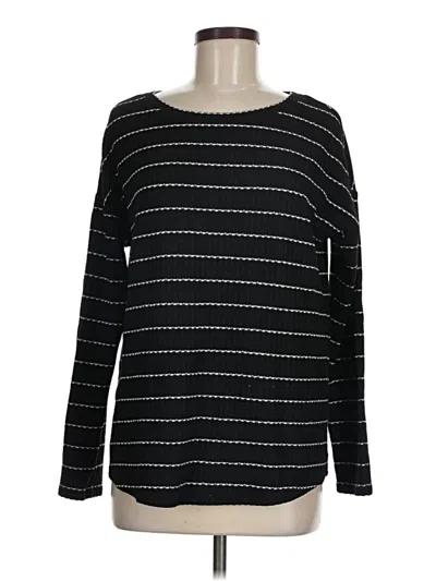 Pre-owned Sanctuary Pullover Sweater In Black