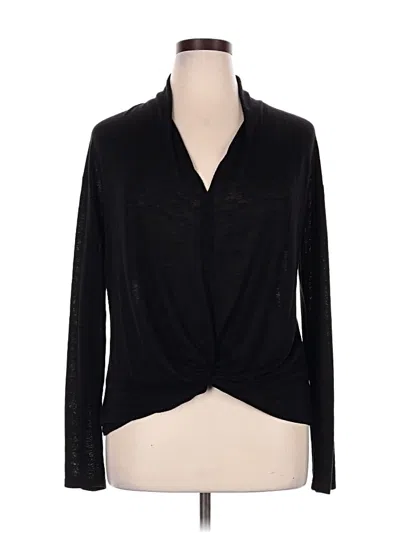 Pre-owned Sanctuary Pullover Sweater In Black