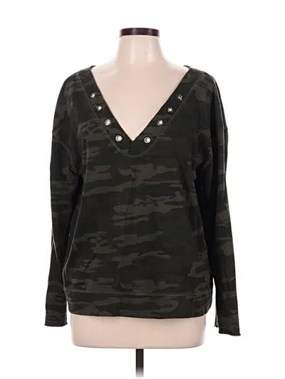 Pre-owned Sanctuary Pullover Sweater In Black