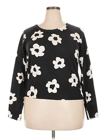 Pre-owned Sanctuary Pullover Sweater In Black