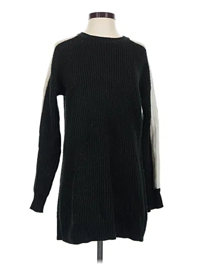 Pre-owned Sanctuary Pullover Sweater In Black