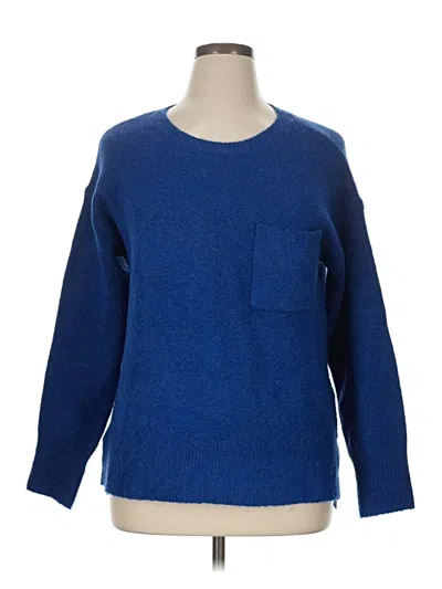 Pre-owned Sanctuary Pullover Sweater In Blue