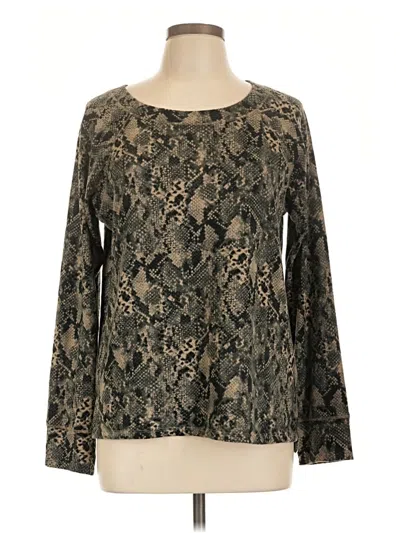 Pre-owned Sanctuary Pullover Sweater In Brown