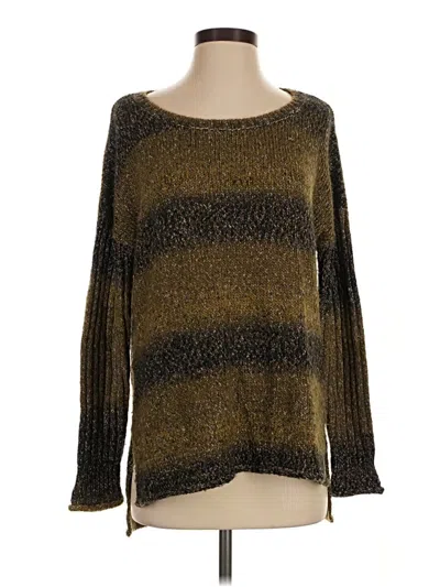 Pre-owned Sanctuary Pullover Sweater In Gold
