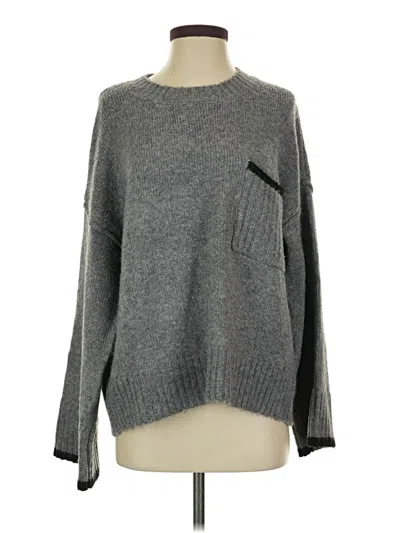 Pre-owned Sanctuary Pullover Sweater In Gray
