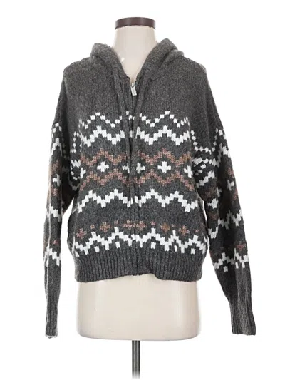 Pre-owned Sanctuary Pullover Sweater In Gray