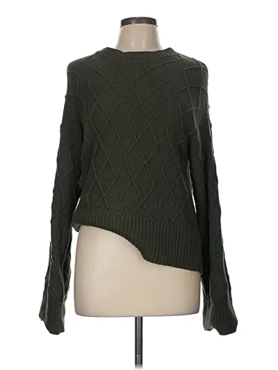 Pre-owned Sanctuary Pullover Sweater In Green