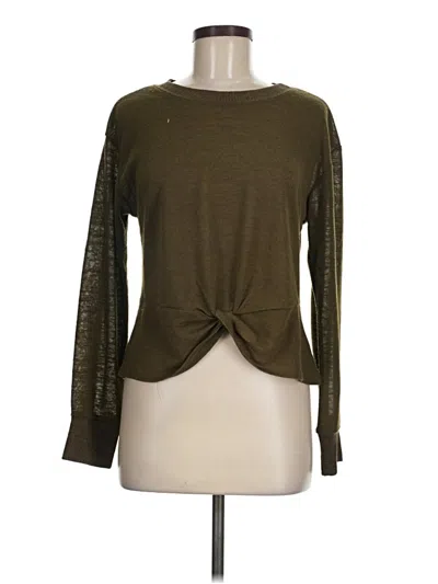 Pre-owned Sanctuary Pullover Sweater In Green