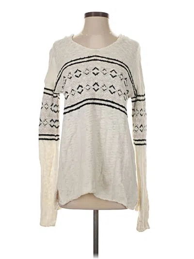 Pre-owned Sanctuary Pullover Sweater In Ivory