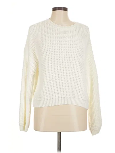 Pre-owned Sanctuary Pullover Sweater In Ivory