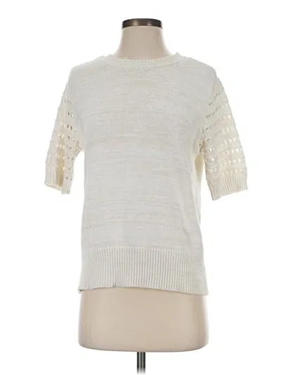 Pre-owned Sanctuary Pullover Sweater In Ivory