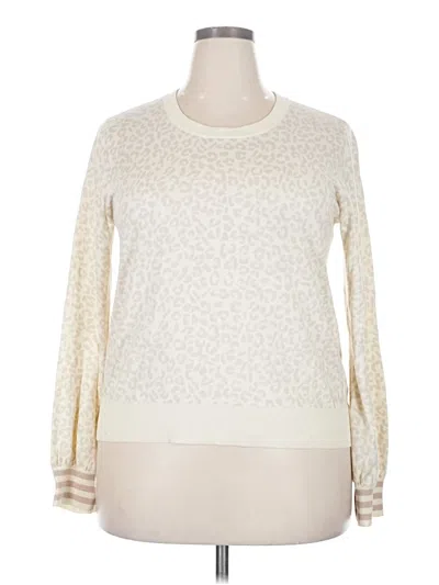 Pre-owned Sanctuary Pullover Sweater In Ivory