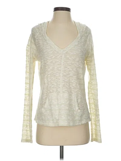 Pre-owned Sanctuary Pullover Sweater In Ivory