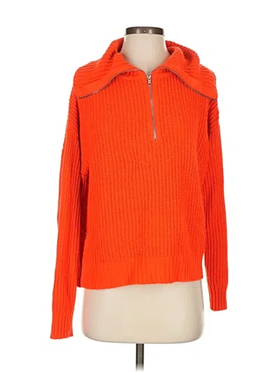 Pre-owned Sanctuary Pullover Sweater In Orange