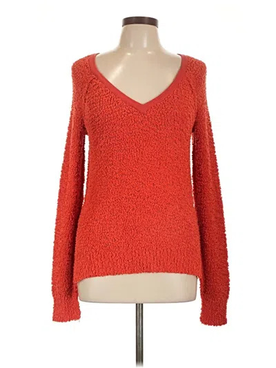 Pre-owned Sanctuary Pullover Sweater In Orange