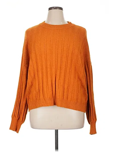 Pre-owned Sanctuary Pullover Sweater In Orange