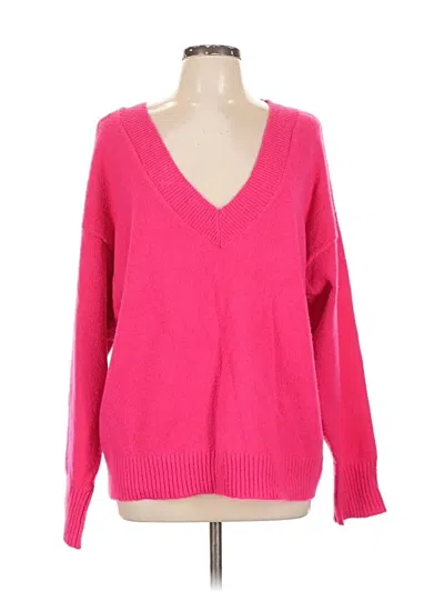 Pre-owned Sanctuary Pullover Sweater In Pink