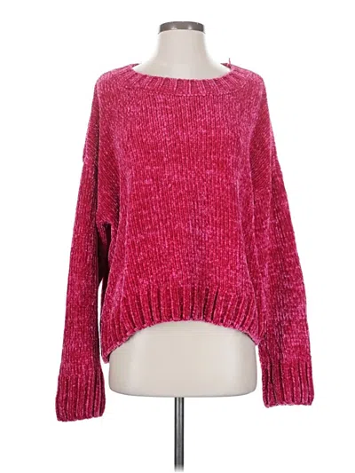 Pre-owned Sanctuary Pullover Sweater In Pink